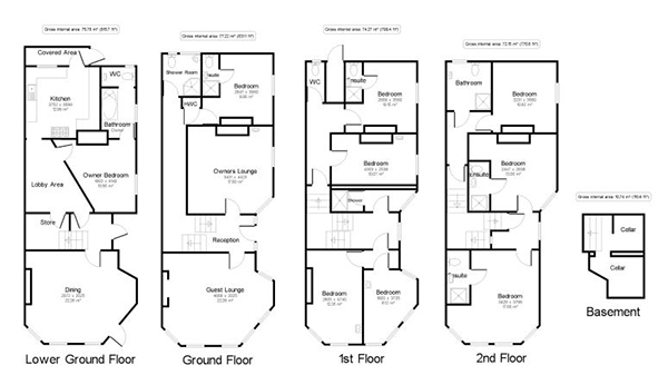 Lot: 148 - SEAFRONT BED AND BREAKFAST WITH POTENTIAL FOR CONVERSION -